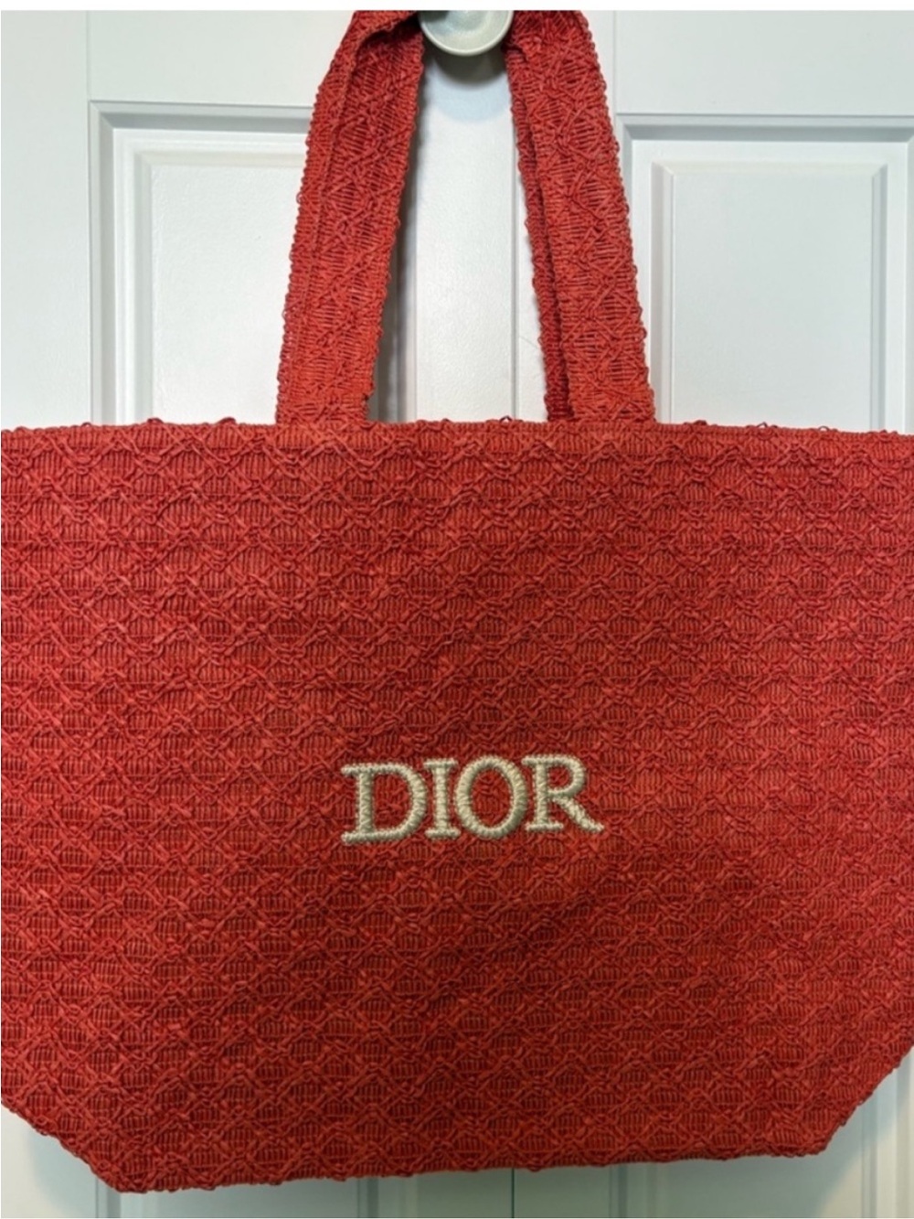 Dior beauty gift tote